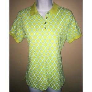 Land’s End Quatrefoil Pattern tee